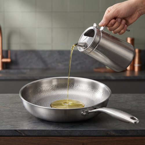 NORTHVELA Titanium Tri-Ply Pan