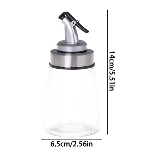 Glass oil cruet/dispenser